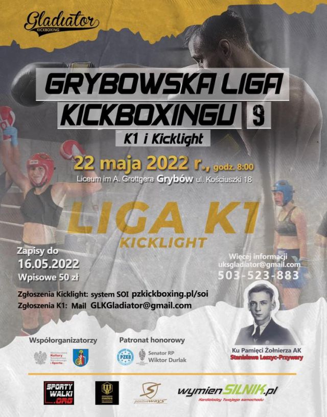 Grybowska Liga Kickboxingu Binczarowa Amadeusz