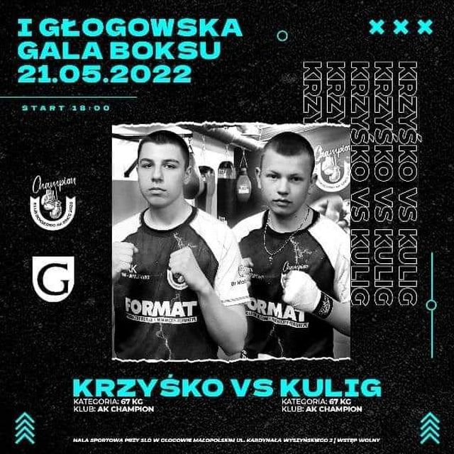 Kacper Krzyśko (AK Champion) vs Igor Kulig (AK Champion)