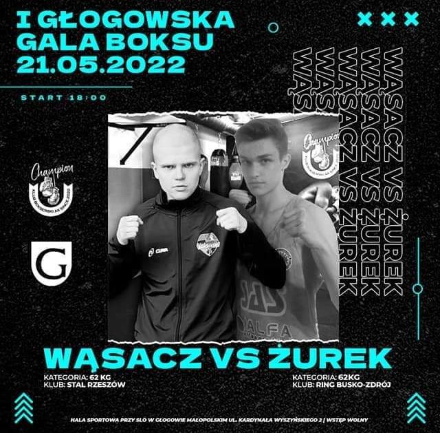 Maks Wąsacz (Stal Rzeszów) vs Miłosz Żurek (Ring Busko-Zdrój)