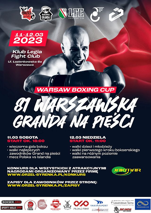 Warszawska Granda na Pięści Torwar Łazienkowska Legia Fight Club