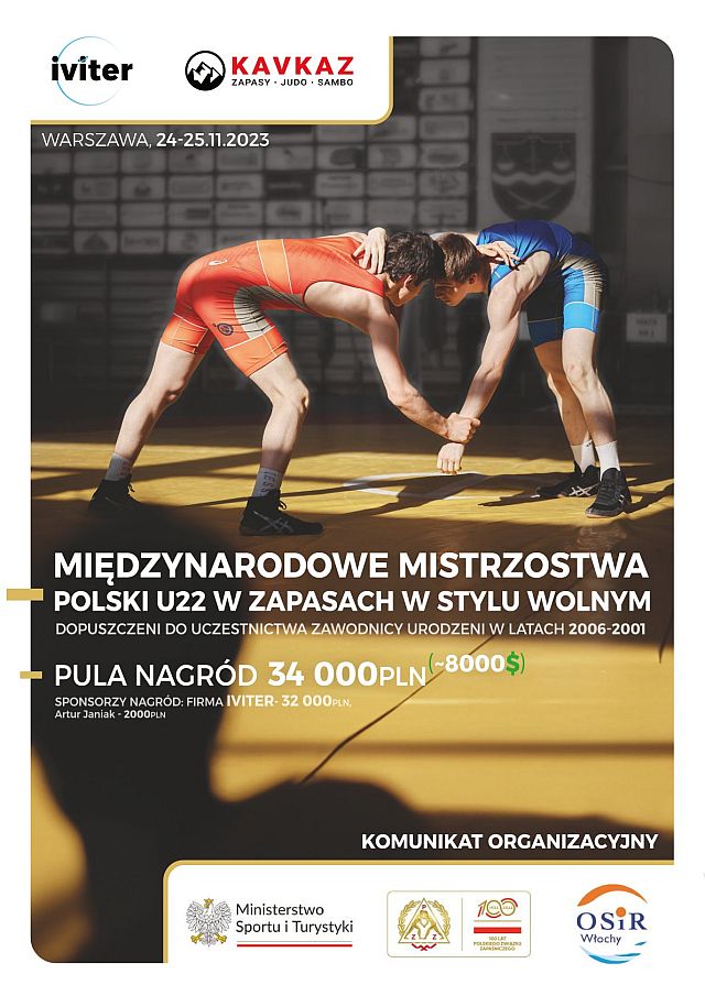 Mistrzostwa Polski U22 w Zapasach w stylu wolnym