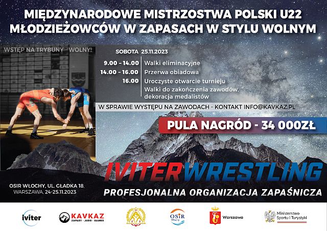 Międzynarodowe Mistrzostwa Polski Młodzieżowe w Zapasach - Styl Wolny