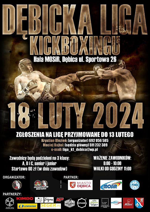 Rusza Liga Kickboxingu - sezon 2024