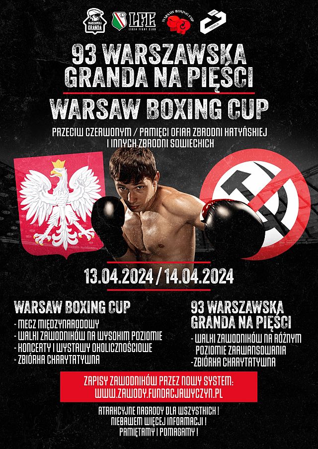 Warszawska Granda napięści i Warsaw Boxing CUP Torwał Łazienkowska 6a Legia Fight Club
