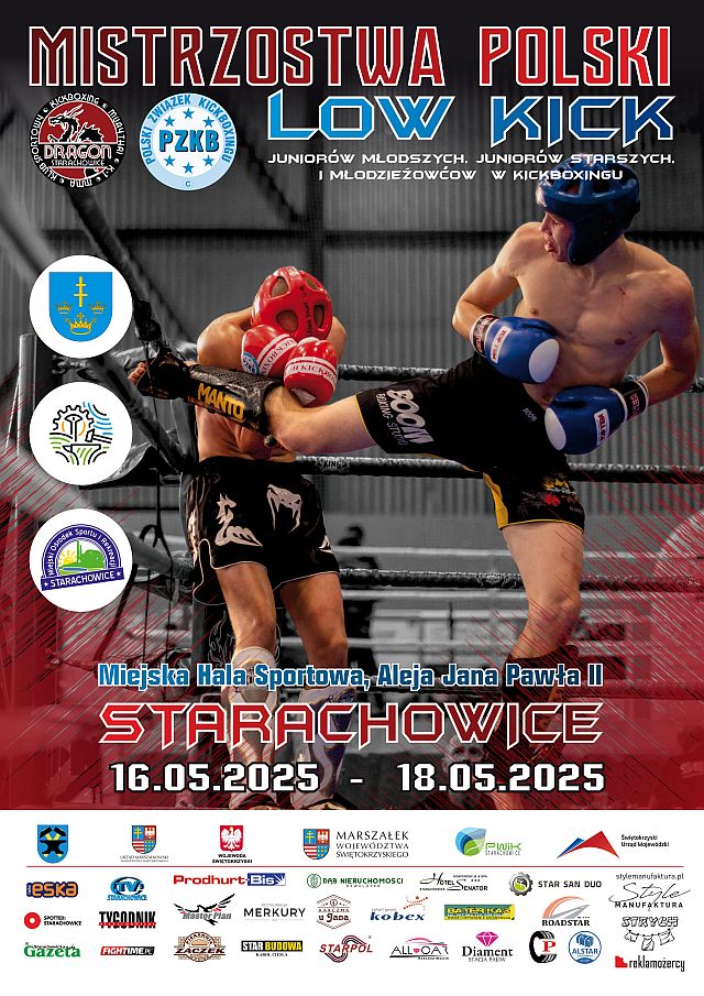 Mistrzostwa Polski Kickboxing Low-Kick w Starachowicach