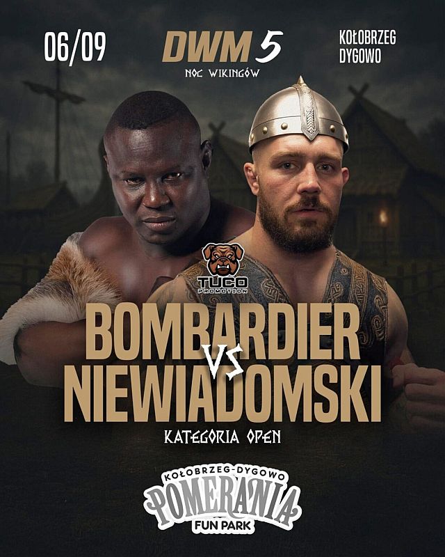 DWM Fight Night 5 Noc Wikingów Pyszka pod Dygowem Kołobrzeg