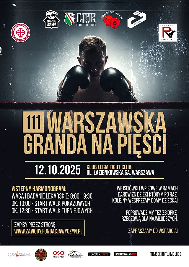 111. Warszawska Granda na Pięści Torwar Łazienkowska 6 LFC