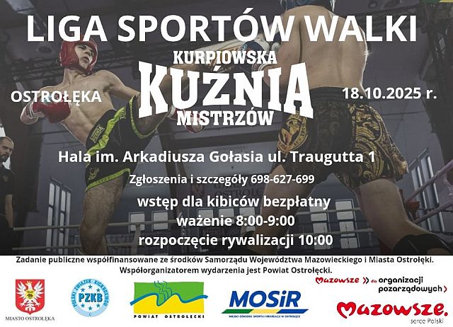 Liga Kickboxingu - Kurpiowska Kuźnia Mistrzów