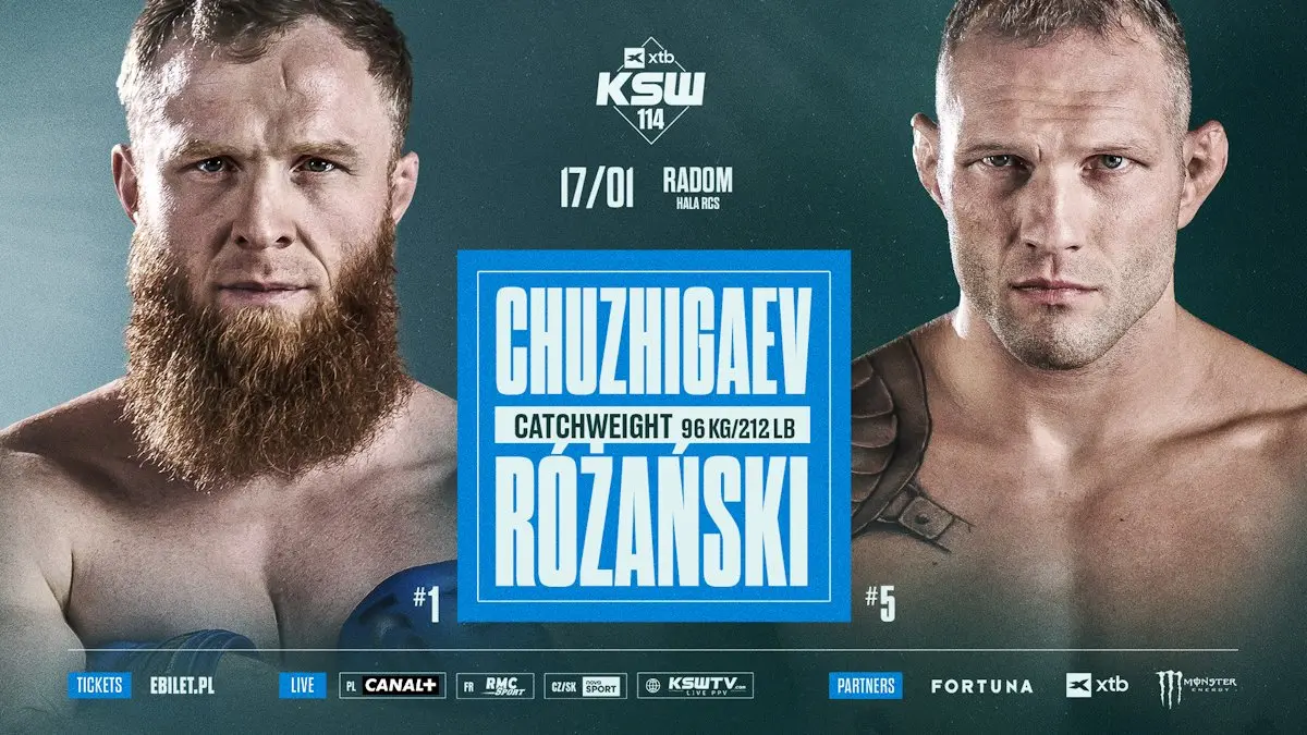 Ibragim Chuzhigaev z nowym rywalem na galę XTB KSW 114