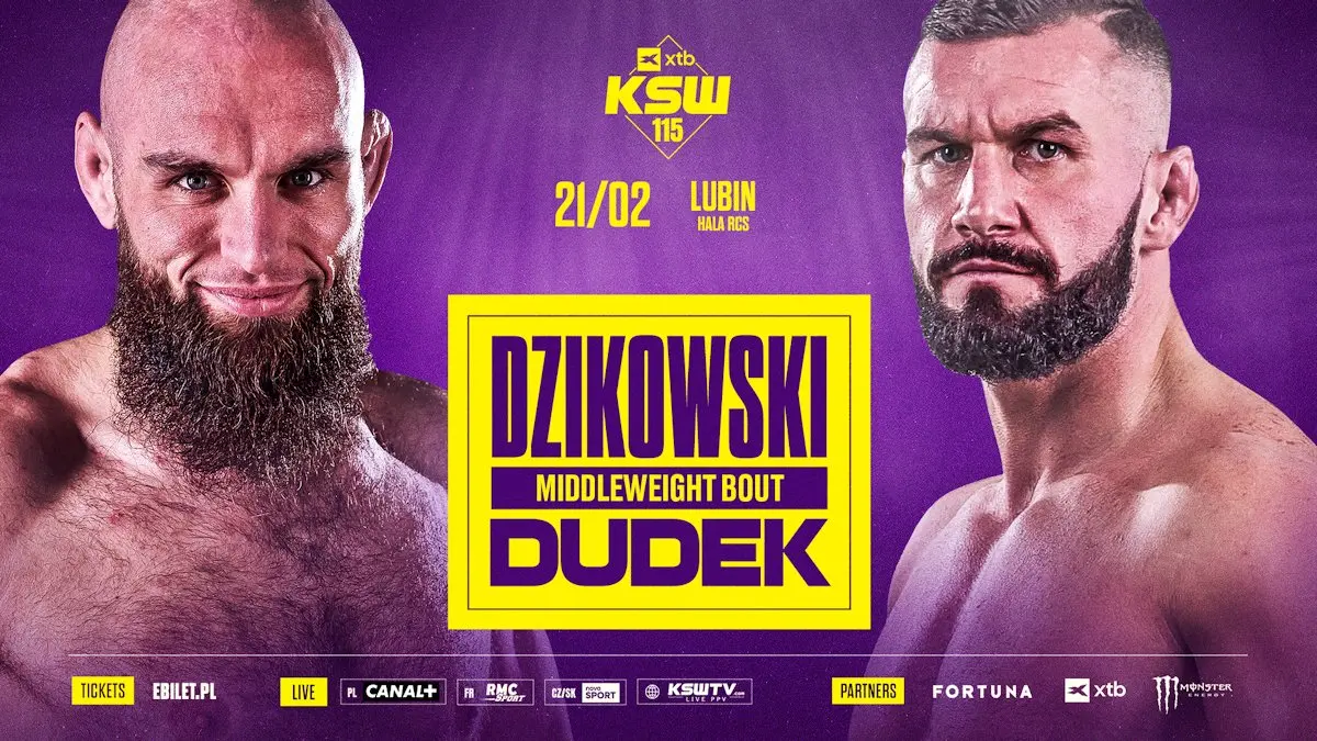 Borys Dzikowski zmierzy się z Adrianem Dudkiem na gali XTB KSW 115