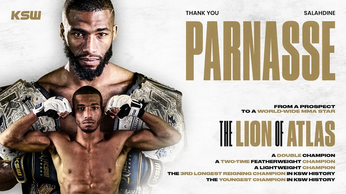 KSW żegna się z Salahdine’em Parnasse’em