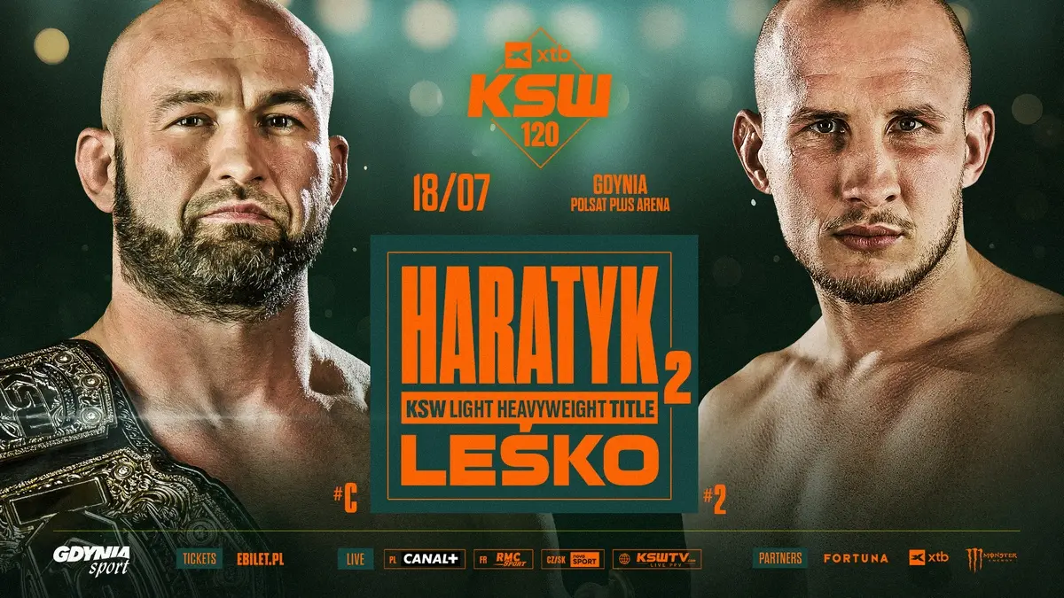 Haratyk vs. Leśko 2! Mistrzowski rewanż na szczycie wagi półciężkiej już w lipcu