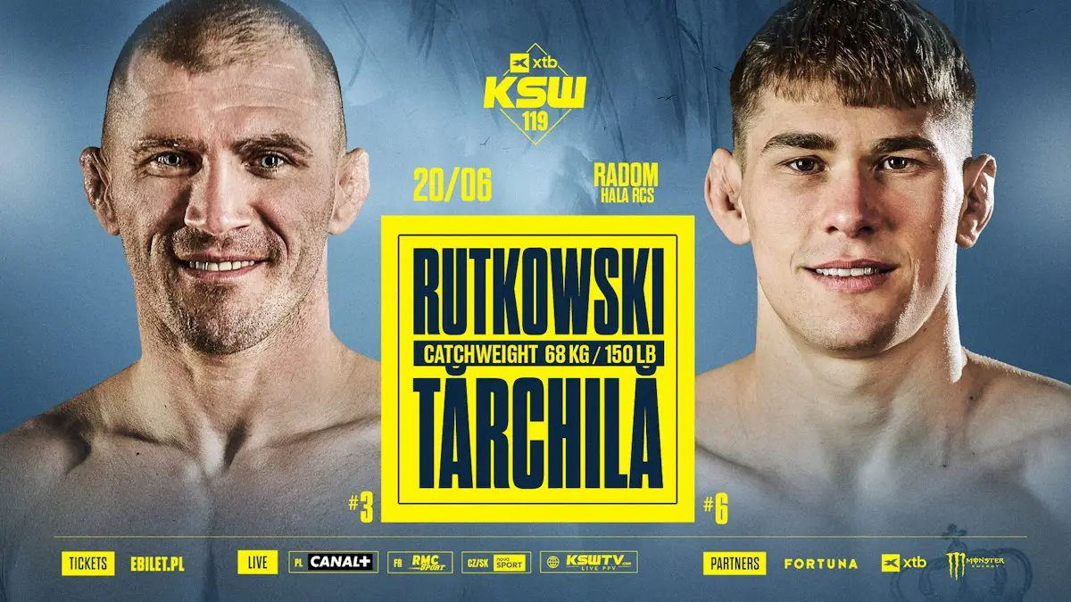 Daniel Rutkowski z nowym rywalem na galę XTB KSW 119