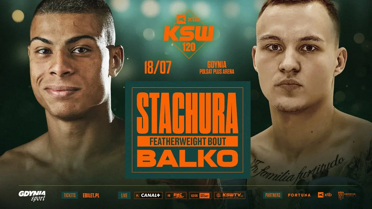 Mateusz Balko nowym rywalem Oskara Stachury na galę XTB KSW 120 w Gdyni