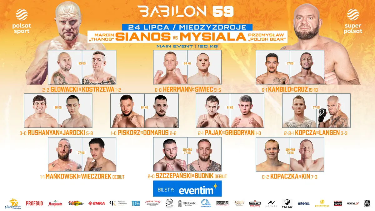 BABILON MMA 59: Sianos vs Mysiala