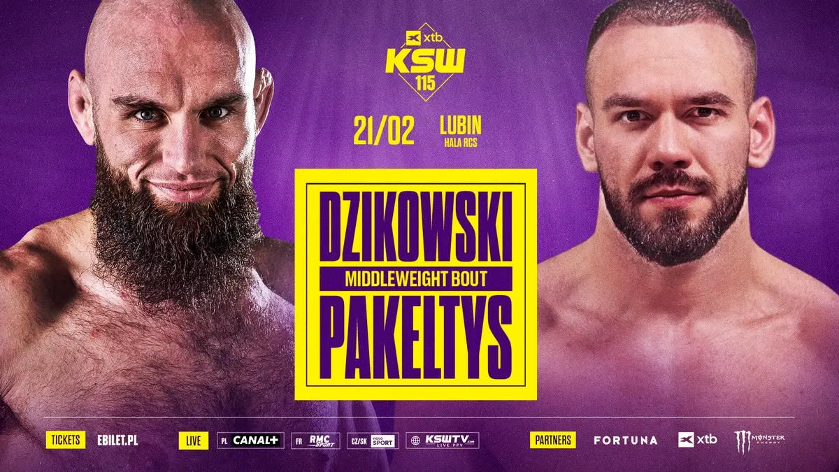 Borys Dzikowski z nowym przeciwnikiem na galę XTB KSW 115